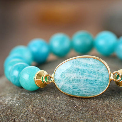 GET FREE Natural Stone Beaded Bracelet