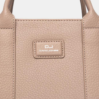 David Jones Textured PU Leather Handbag