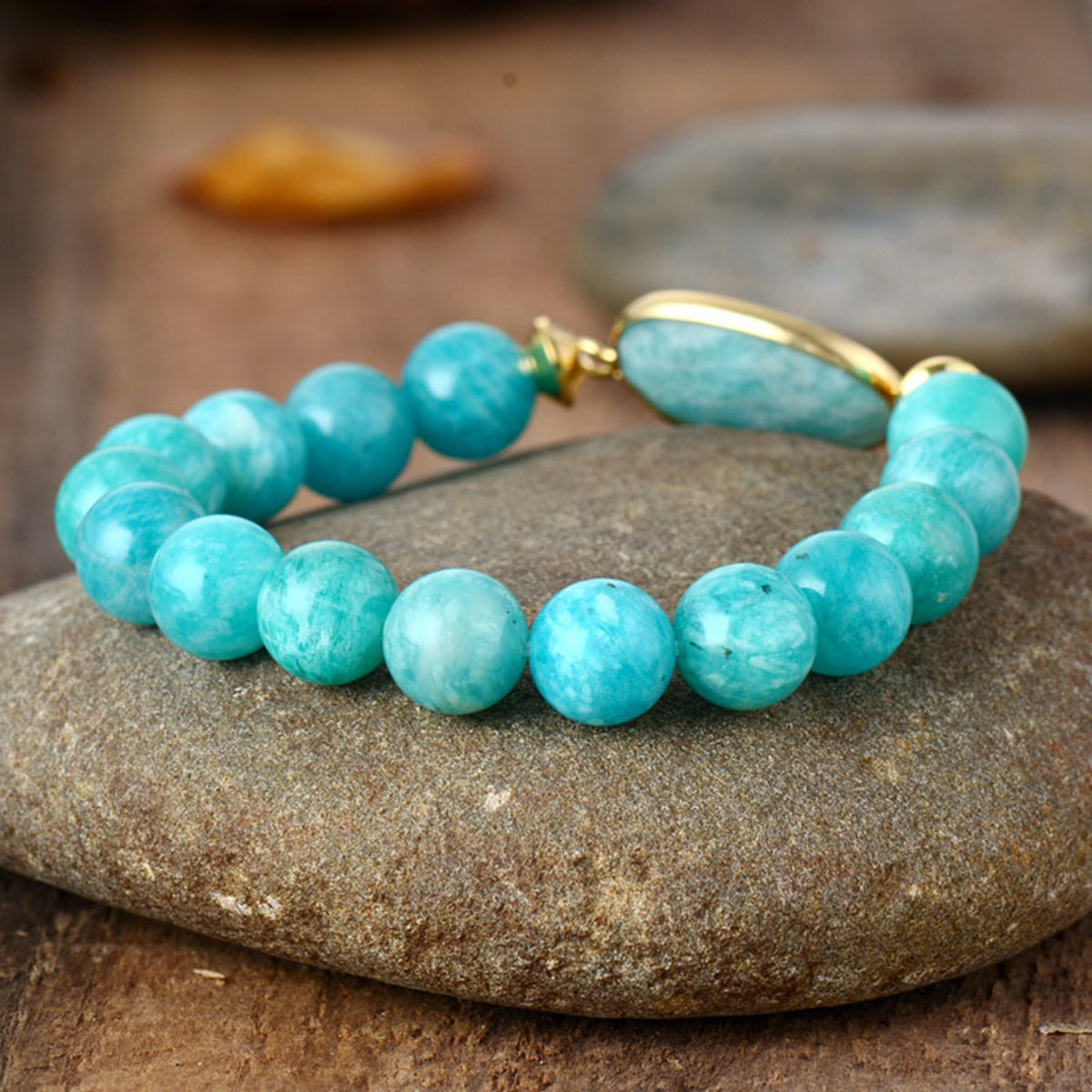 GET FREE Natural Stone Beaded Bracelet